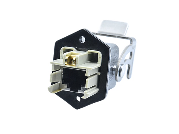 H3A RJ45 Hybrid 4+4Pins Socket